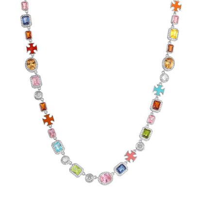 Gemstone Necklace (Unisex)