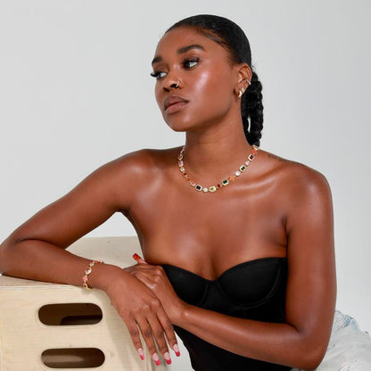 Gemstone Necklace (Unisex)